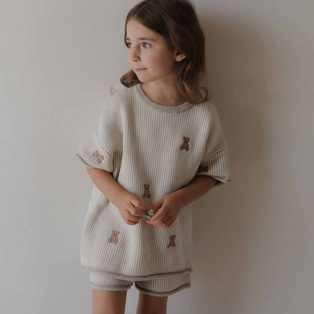 Knit Short Set | Teddy