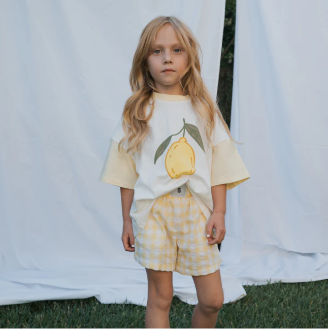 Lemon Tee & Short Set