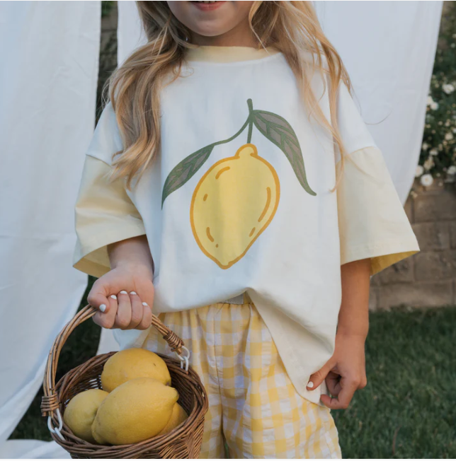 Lemon Tee & Short Set